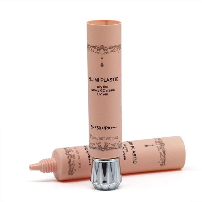 Cosmetic Tube With Flower Cap