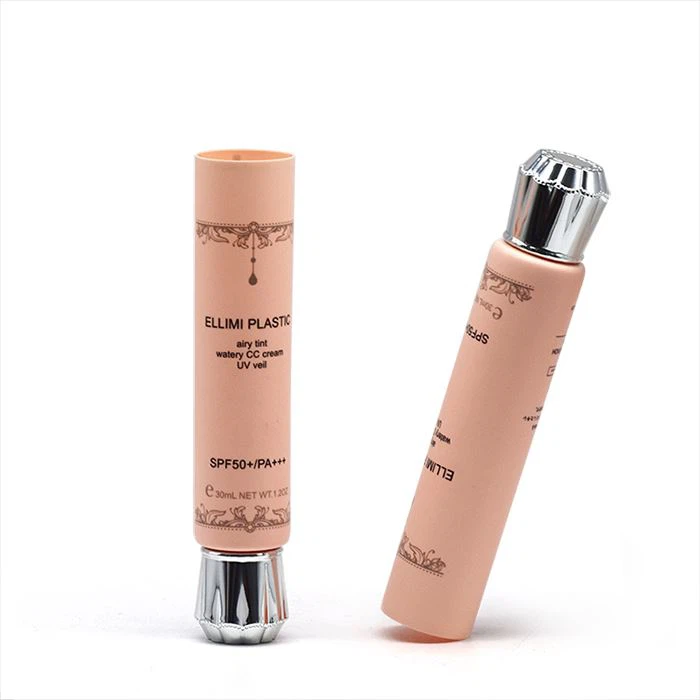 Cosmetic Tube With Flower Cap